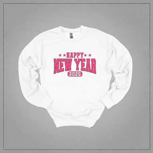 New year crew neck